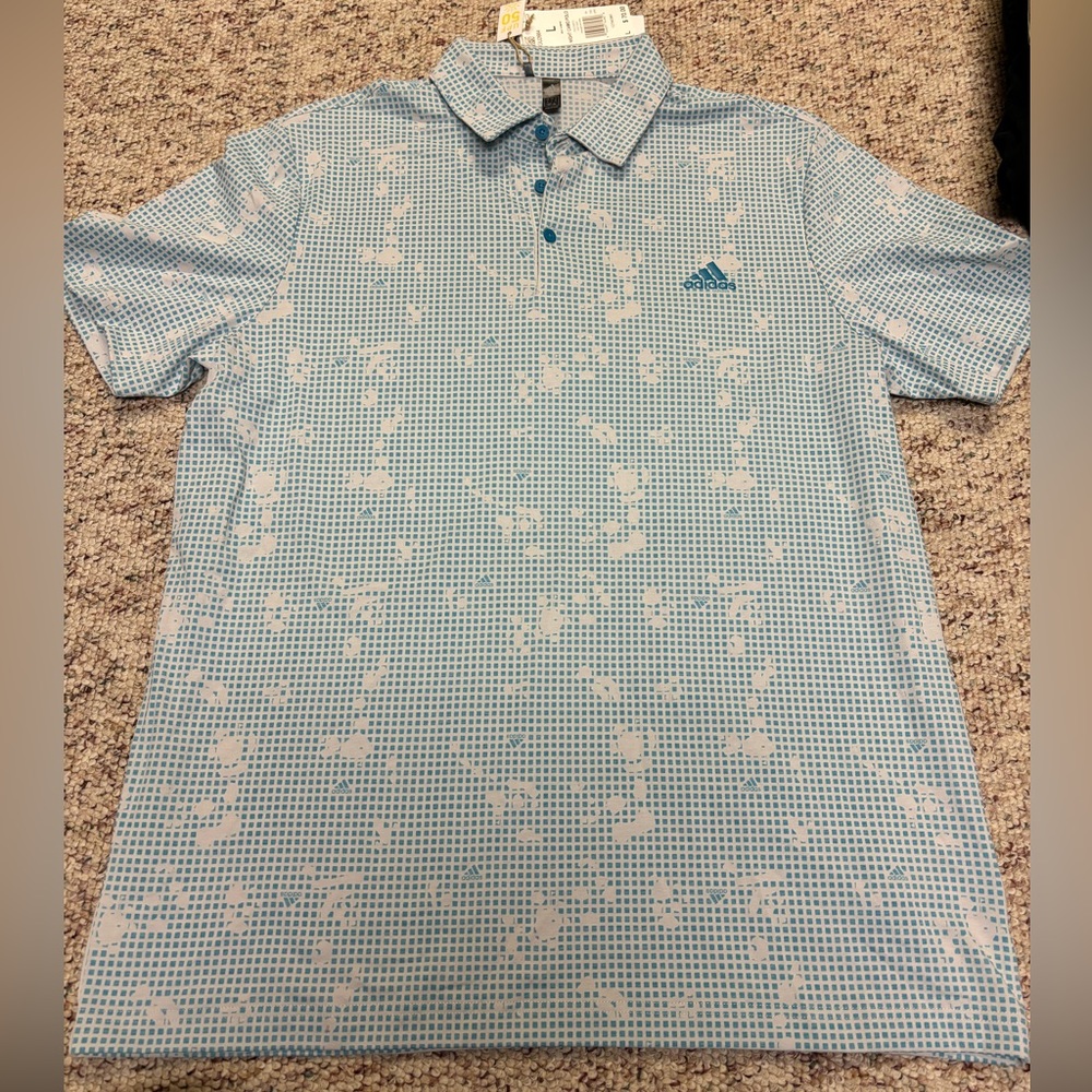 Men’s Adidas Collared Golf Shirt